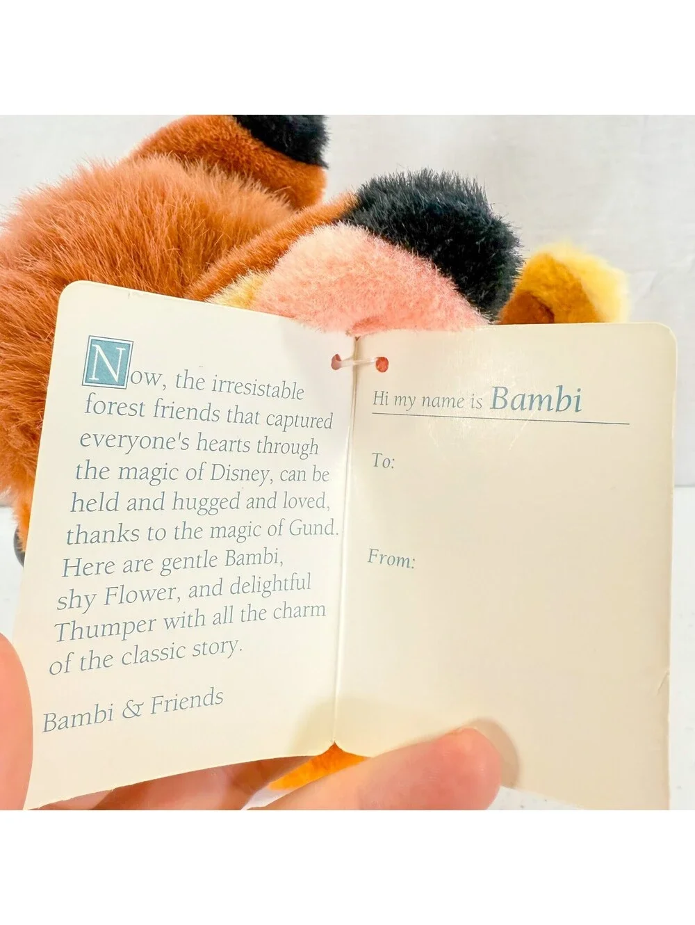 VTG Disney Gund BAMBI 13